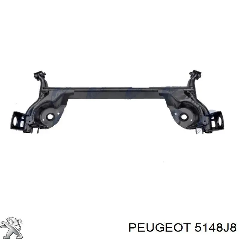 Subchasis trasero soporte motor Peugeot/Citroen 5148J8 precio, desde 277,33 EUR