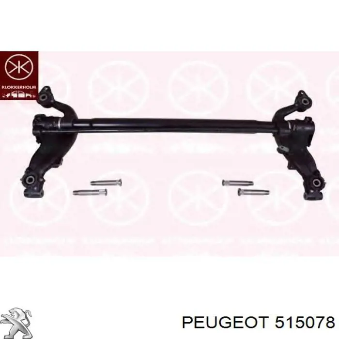 515080 Peugeot/Citroen subchasis trasero soporte motor