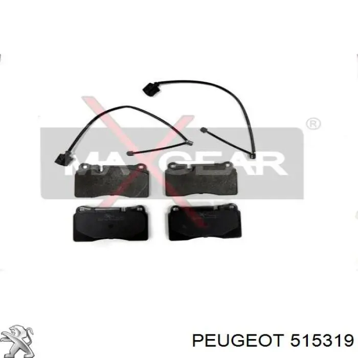 Comprar 515319 Peugeot/Citroen Tornillo (tuerca) de sujeción