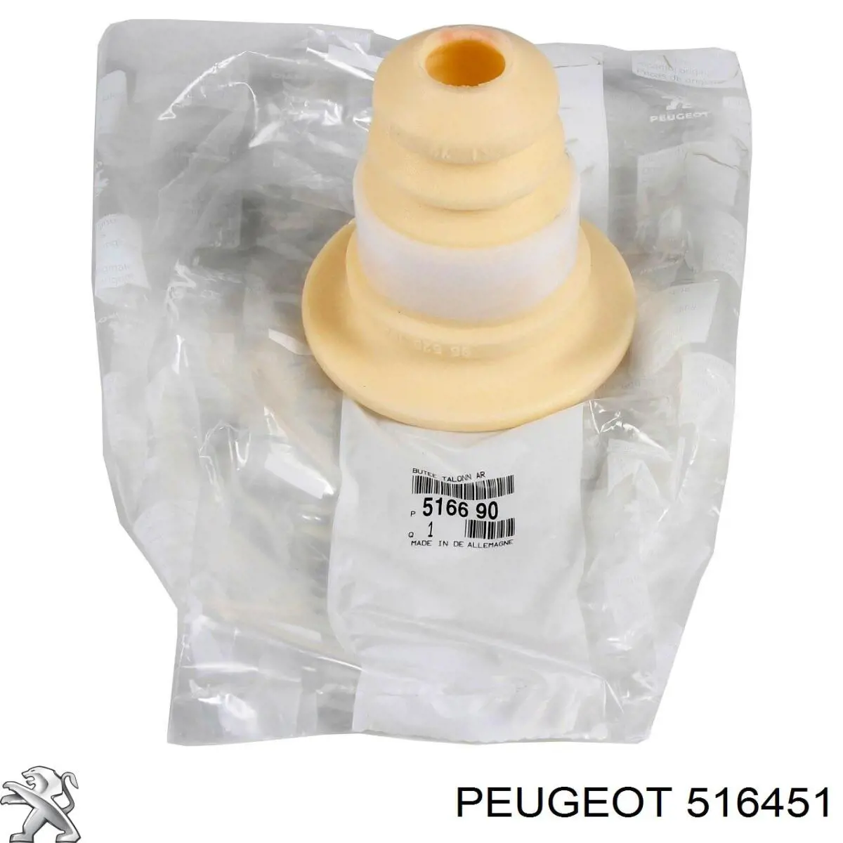 Comprar 516451 Peugeot/Citroen Copela de amortiguador trasero