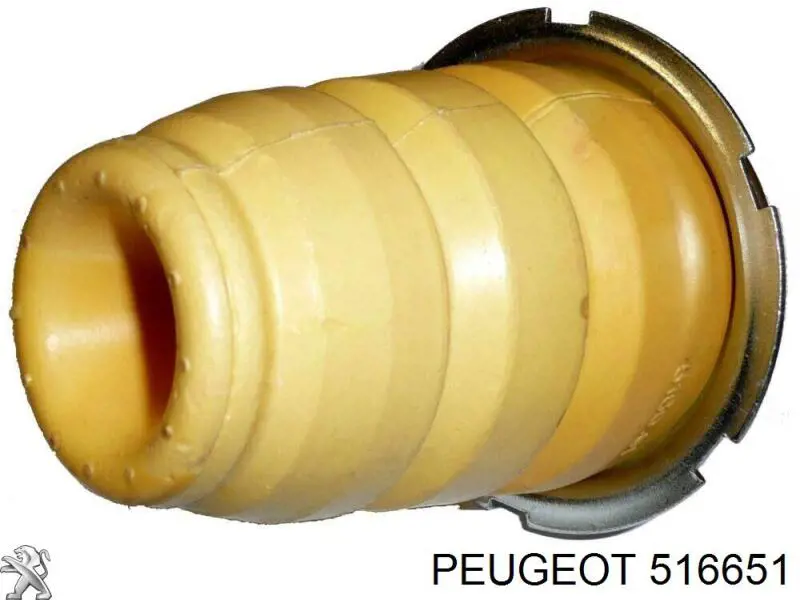 516651 Peugeot/Citroen tope de ballesta trasera