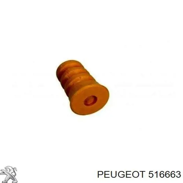 516663 Peugeot/Citroen Tope de amortiguador trasero