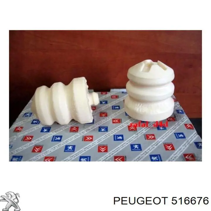 Tope de muelle trasero 516676 Peugeot/Citroen