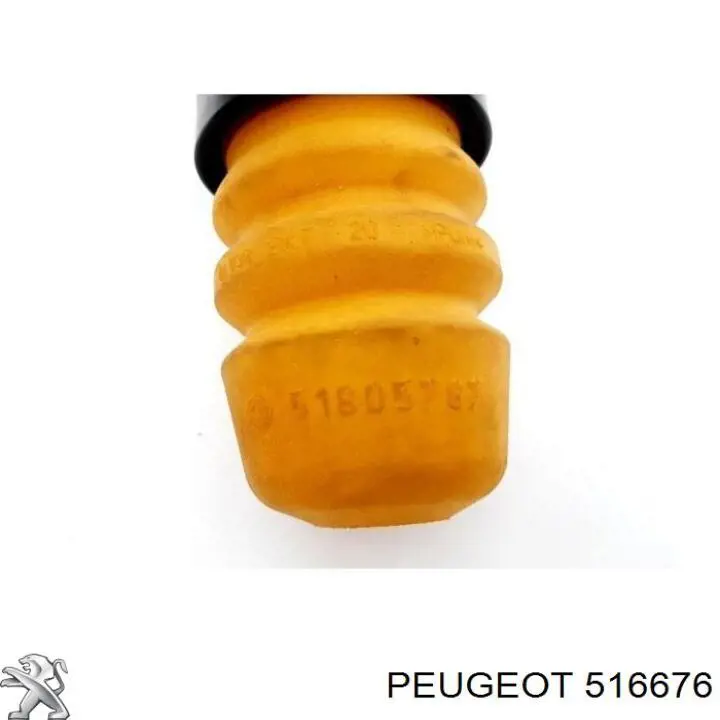 516676 Peugeot/Citroen Tope de muelle trasero