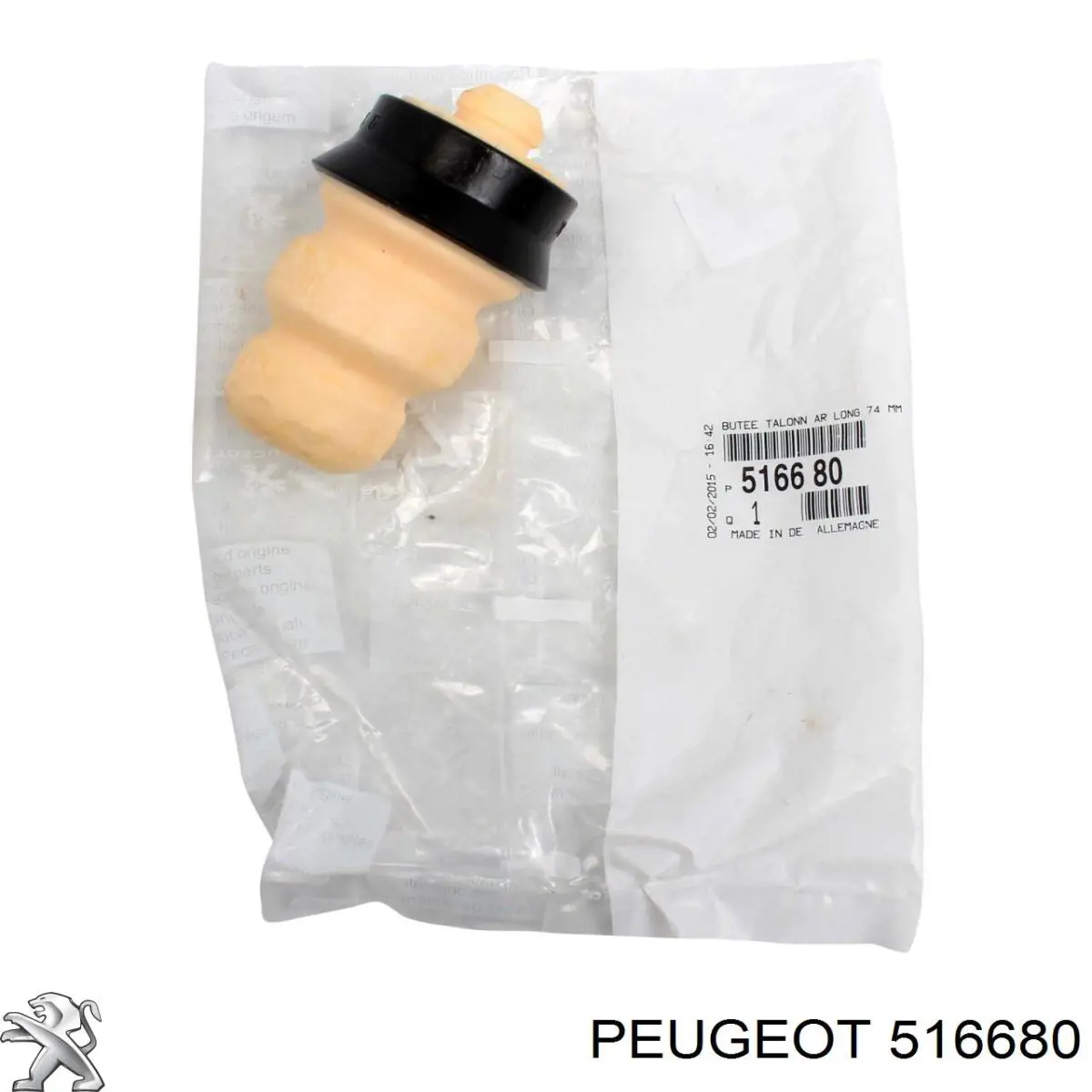 Comprar 516680 Peugeot/Citroen Tope del eje trasero