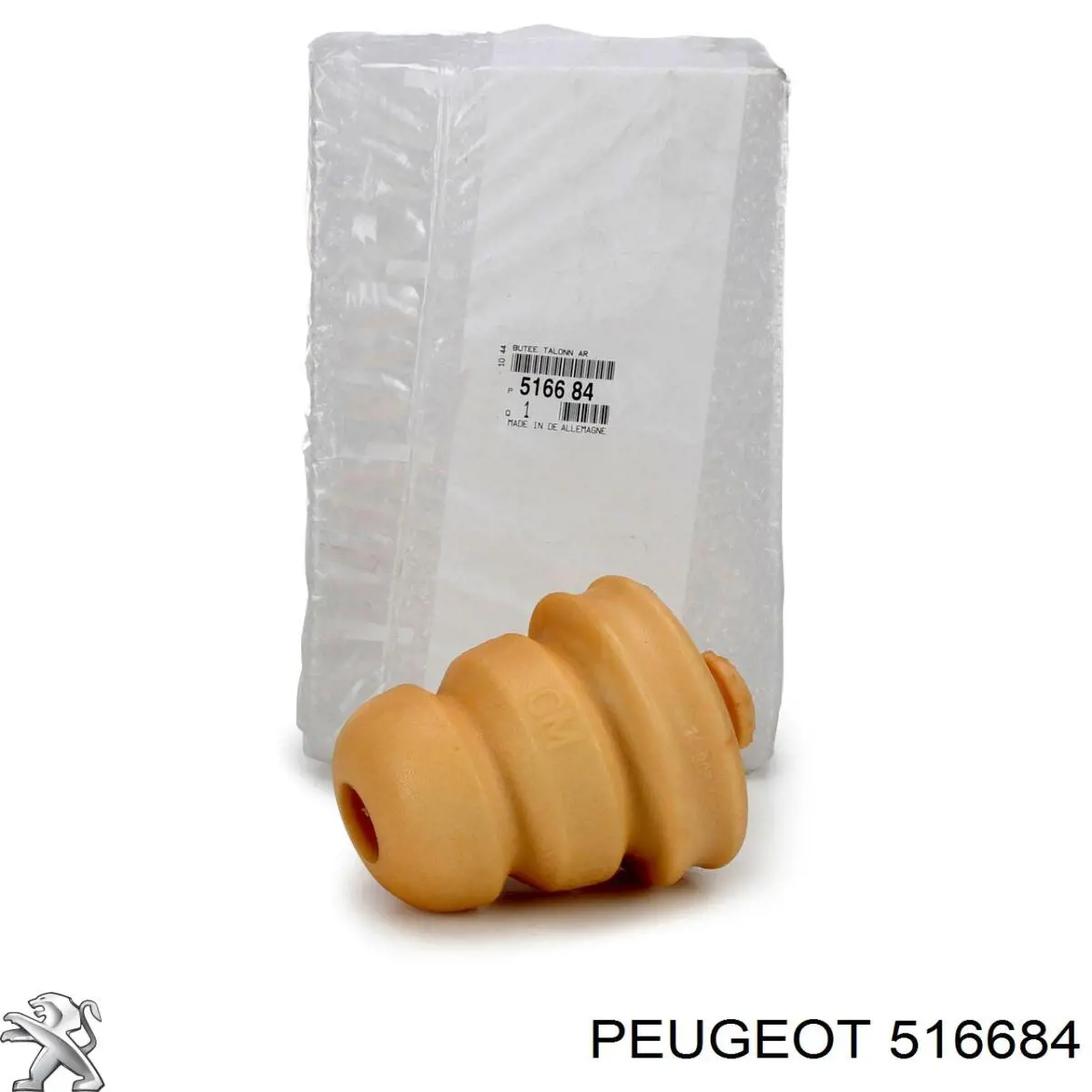 Tope de muelle trasero Peugeot/Citroen 516684