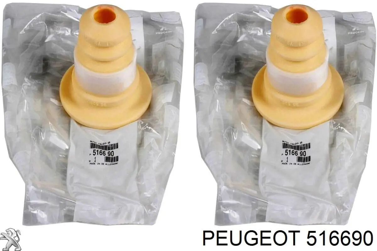 Comprar 516690 Peugeot/Citroen Tope de muelle trasero