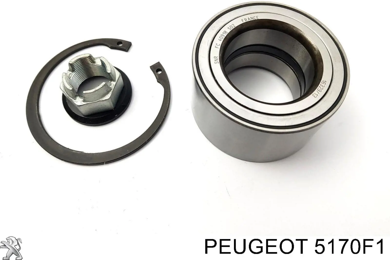 5170F1 Peugeot/Citroen Barra transversal reactiva de la suspensión trasera