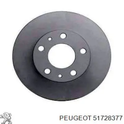 51728377 Peugeot/Citroen freno de disco delantero