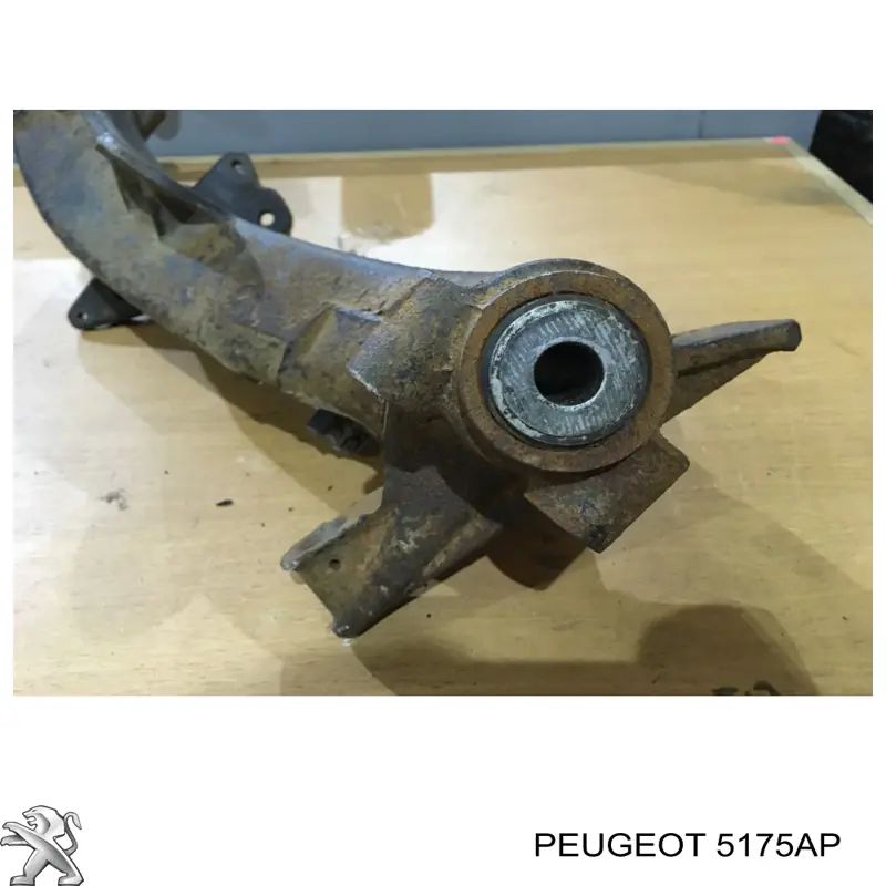 Brazo longitudinal inferior izquierdo de la suspensión trasera Peugeot/Citroen 5175AP precio, desde 75,50 EUR