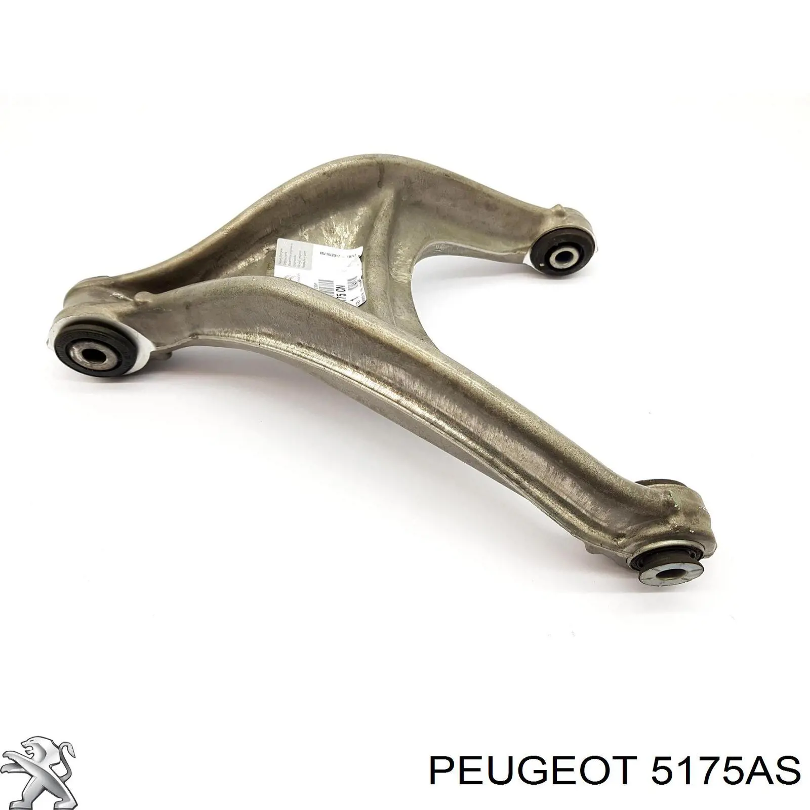 Brazo suspension (control) trasero inferior derecho para Peugeot 607 (9D, 9U)