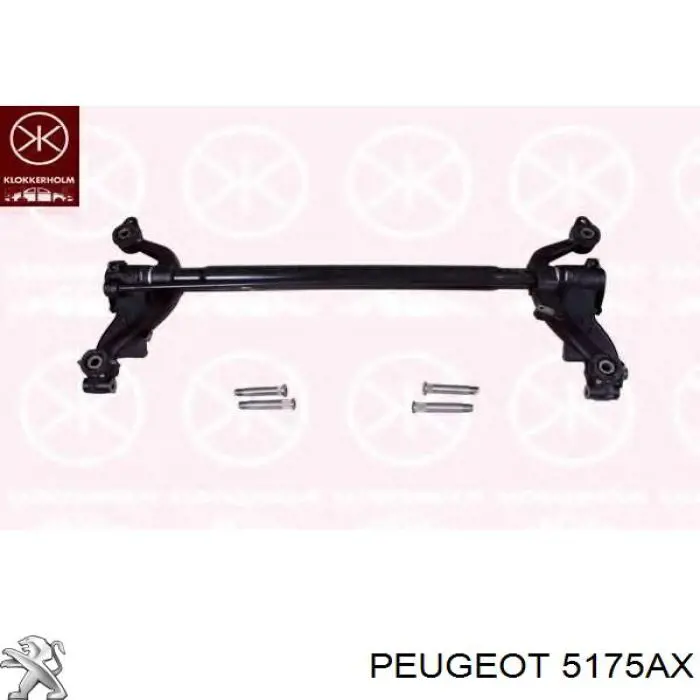 Comprar 5175AX Peugeot/Citroen Brazo de suspensión, trasera derecha