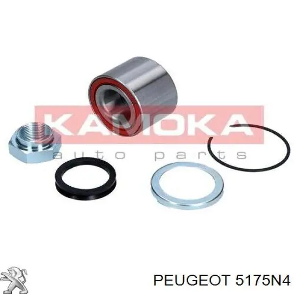Comprar 5175N4 Peugeot/Citroen Cojinete de rueda trasero