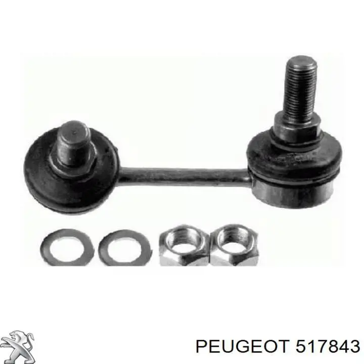 Bieleta estabilizadora trasera izquierda Peugeot/Citroen 517843 precio, desde 11,62 EUR