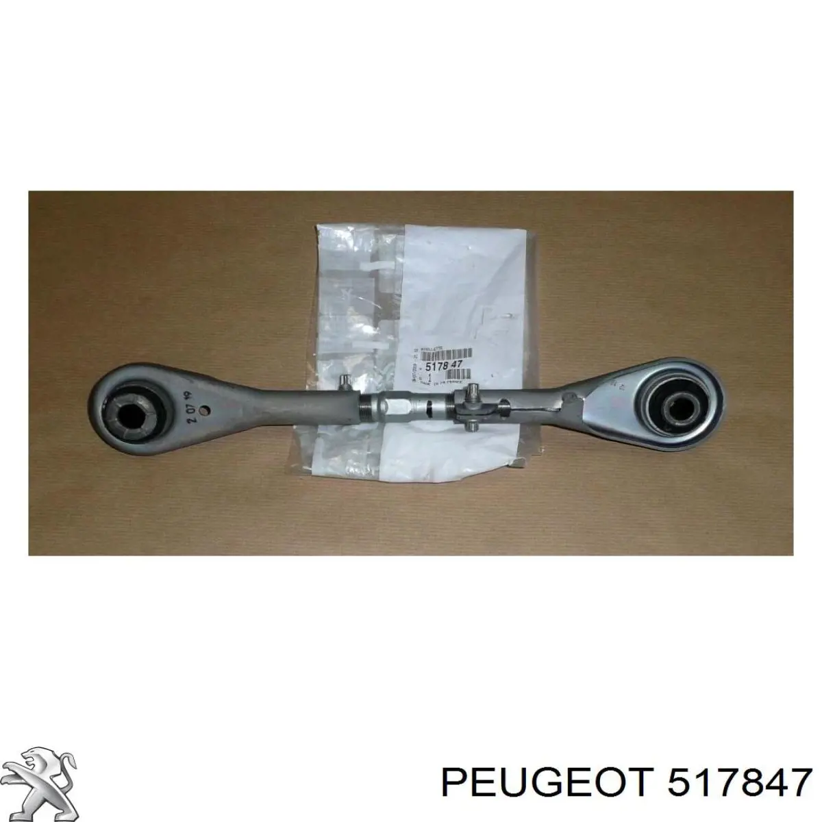 517847 Peugeot/Citroen barra transversal de suspensión trasera