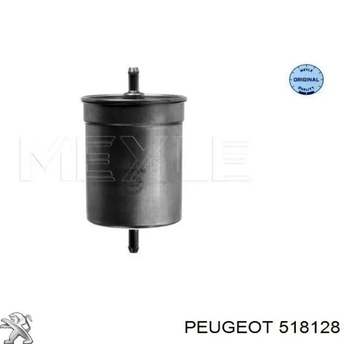 518128 Peugeot/Citroen perno de fijación, brazo oscilante inferior trasero,interior