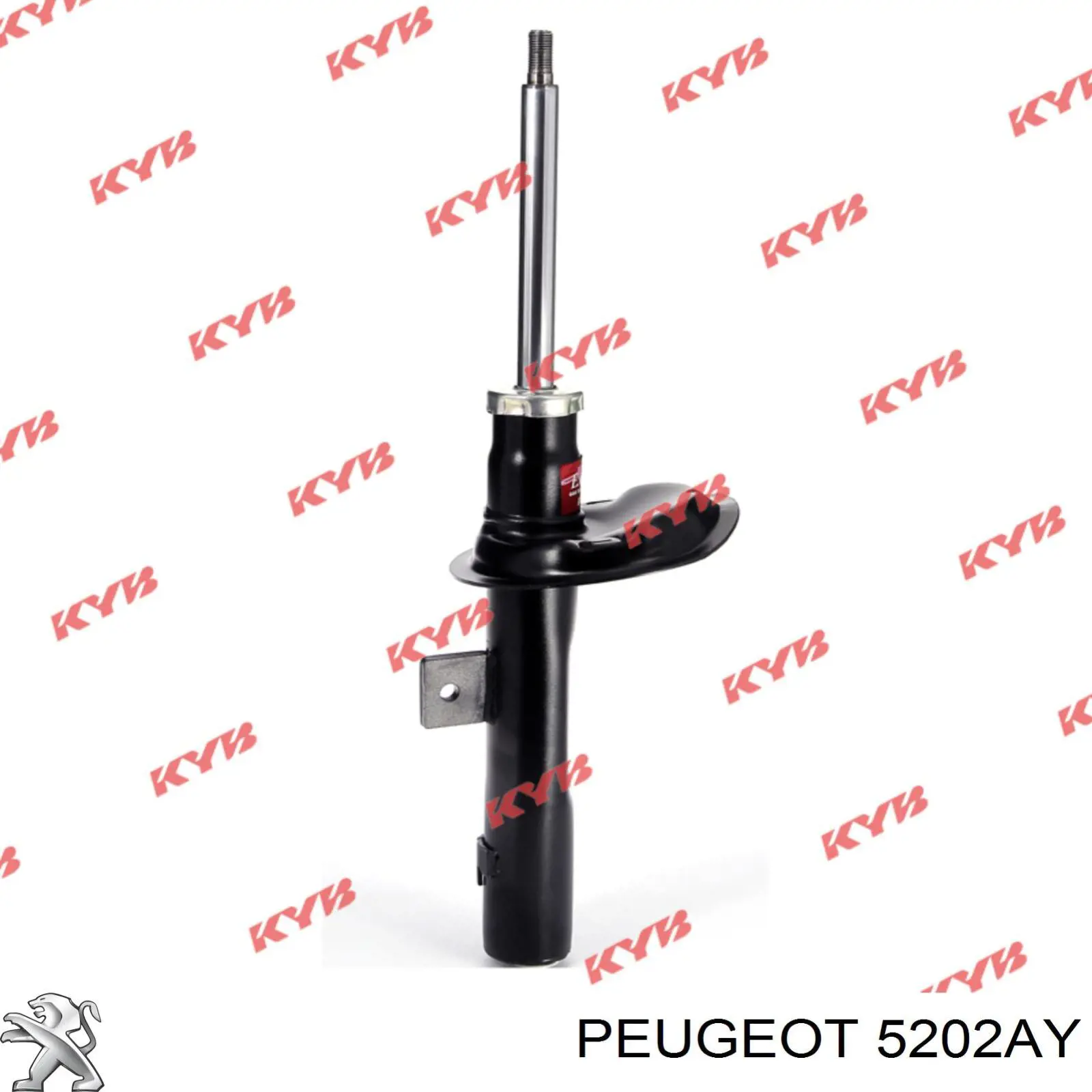 Amortiguador delantero derecho 1674698180 Peugeot/Citroen