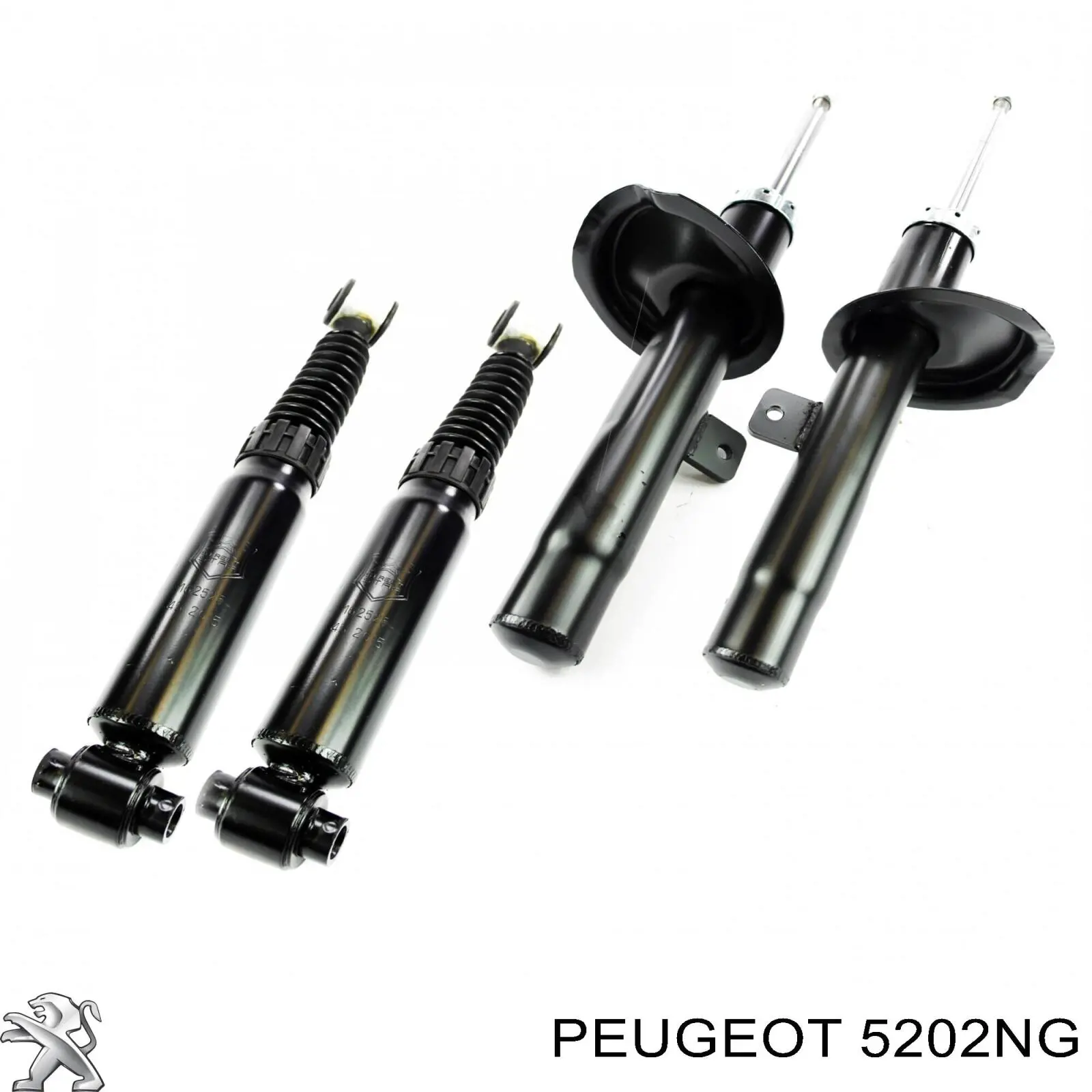 Amortiguador delantero derecho 1674698180 Peugeot/Citroen