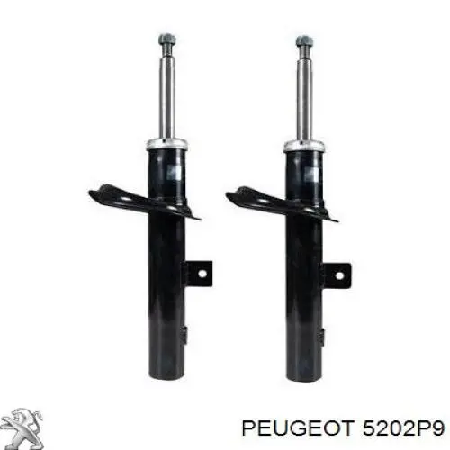 Comprar 5202P9 Peugeot/Citroen Amortiguador delantero izquierdo