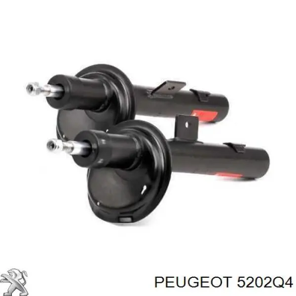 5202Q4 Peugeot/Citroen amortiguador delantero derecho