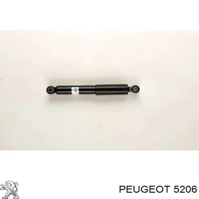 5206 Peugeot/Citroen amortiguador trasero