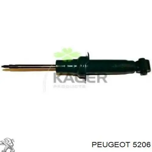 Comprar 5206 Peugeot/Citroen Amortiguador trasero