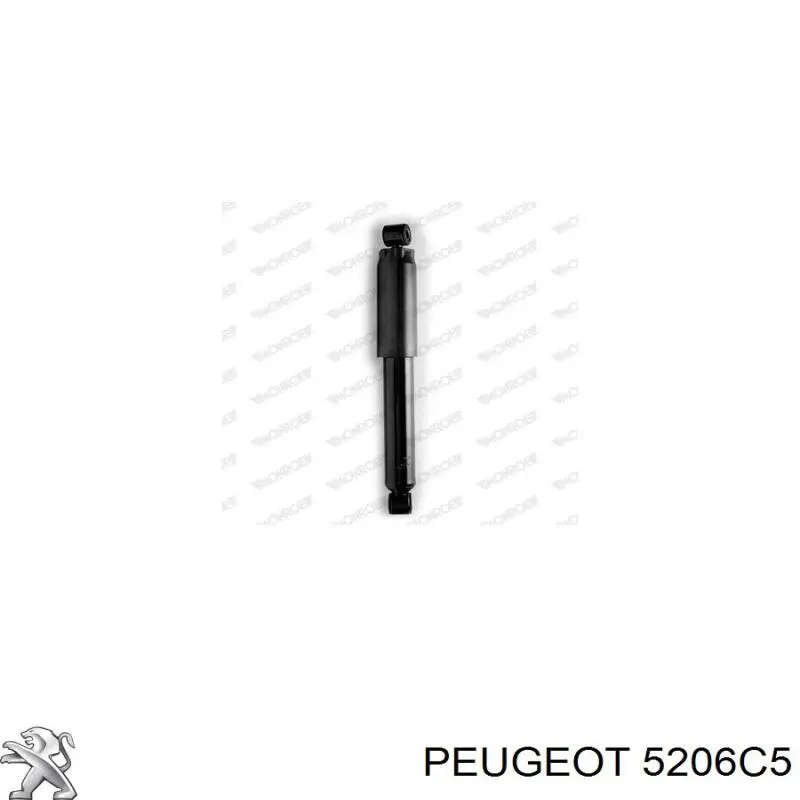 5206C5 Peugeot/Citroen amortiguador trasero