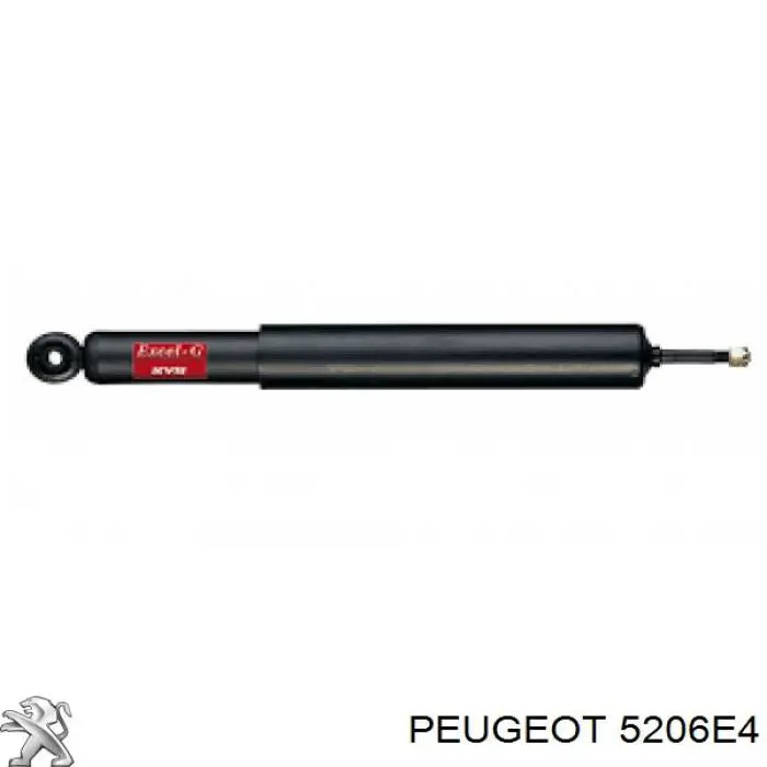 5206E4 Peugeot/Citroen amortiguador trasero
