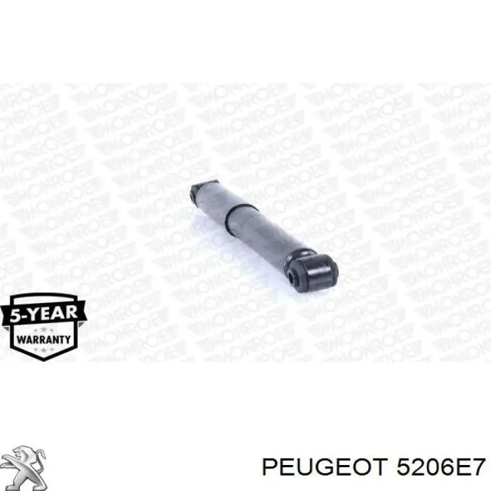 5206E7 Peugeot/Citroen amortiguador trasero