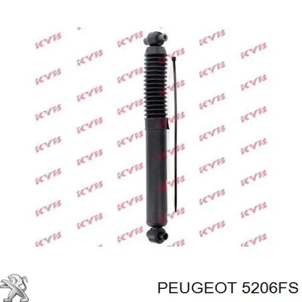 Amortiguador trasero 5206NV Peugeot/Citroen