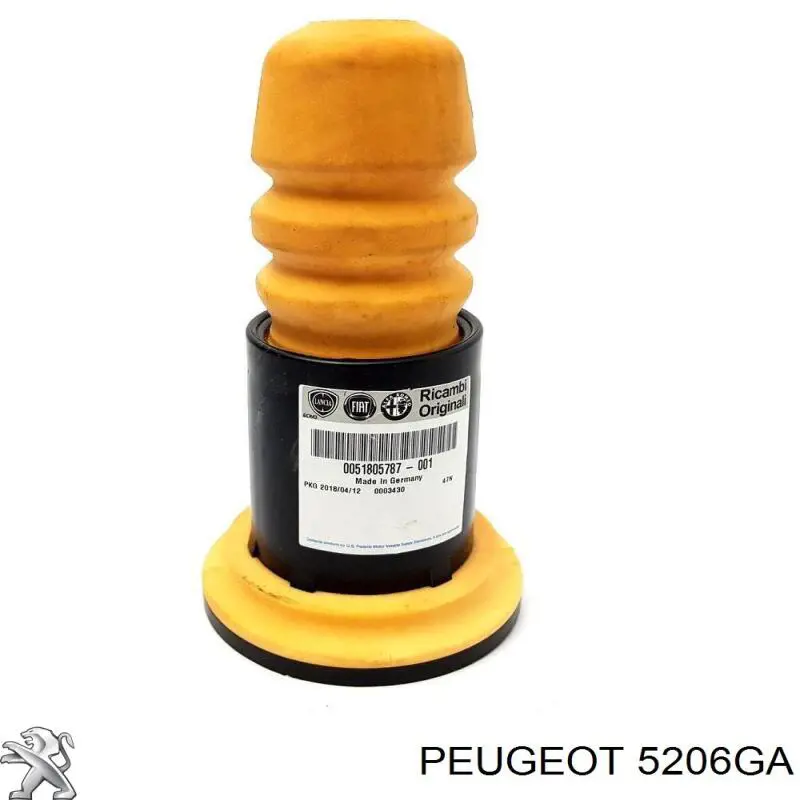 Amortiguador trasero 5206GA Peugeot/Citroen