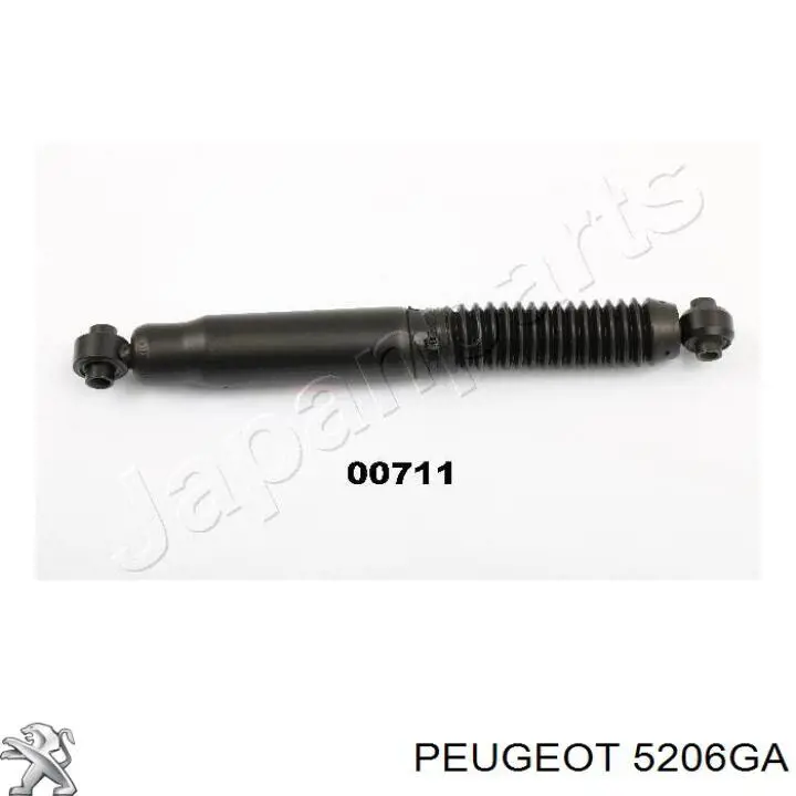 Comprar 5206GA Peugeot/Citroen Amortiguador trasero