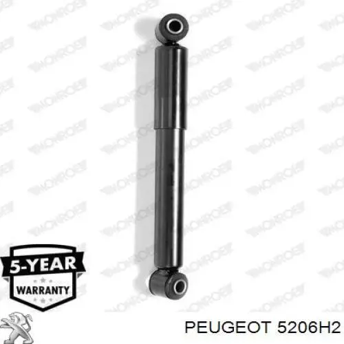 Amortiguador trasero Peugeot/Citroen 5206H2 precio, desde 25,16 EUR