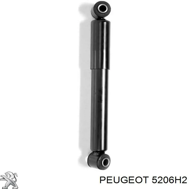 5206H2 Peugeot/Citroen amortiguador trasero