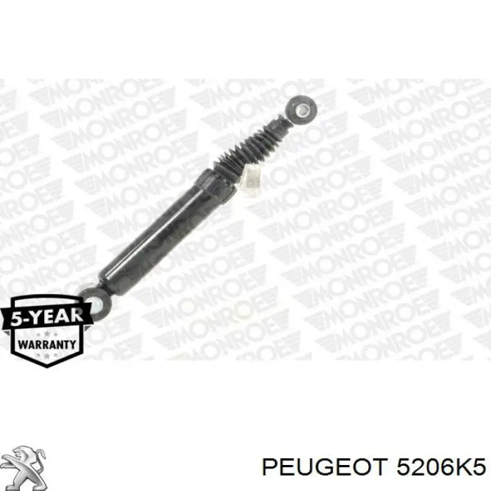5206K5 Peugeot/Citroen amortiguador trasero