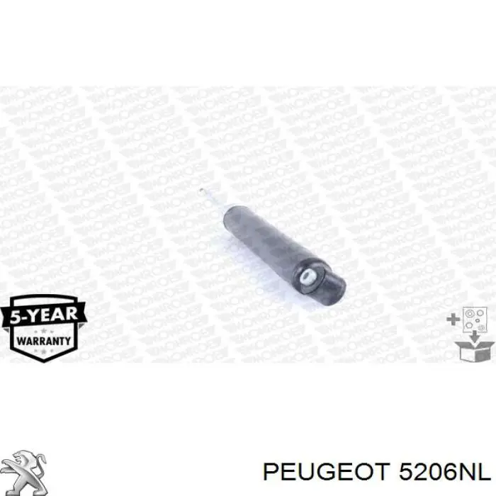 Comprar 5206NL Peugeot/Citroen Amortiguador trasero