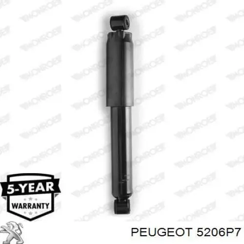 5206P7 Peugeot/Citroen amortiguador trasero