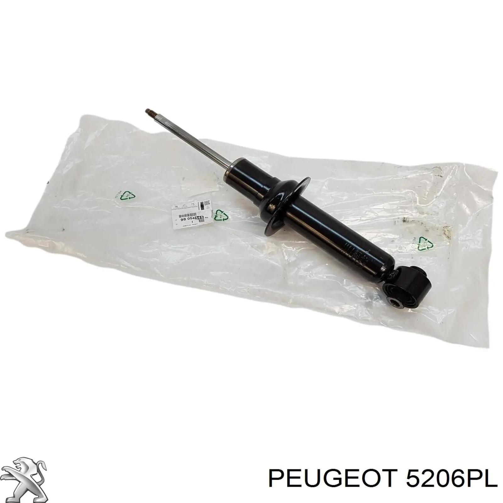 Comprar 5206PL Peugeot/Citroen Amortiguador trasero