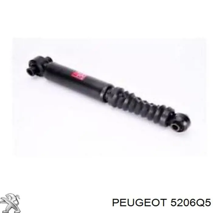 Comprar 5206Q5 Peugeot/Citroen Amortiguador trasero
