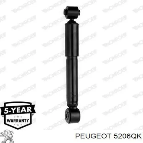 Comprar 5206QK Peugeot/Citroen Amortiguador trasero