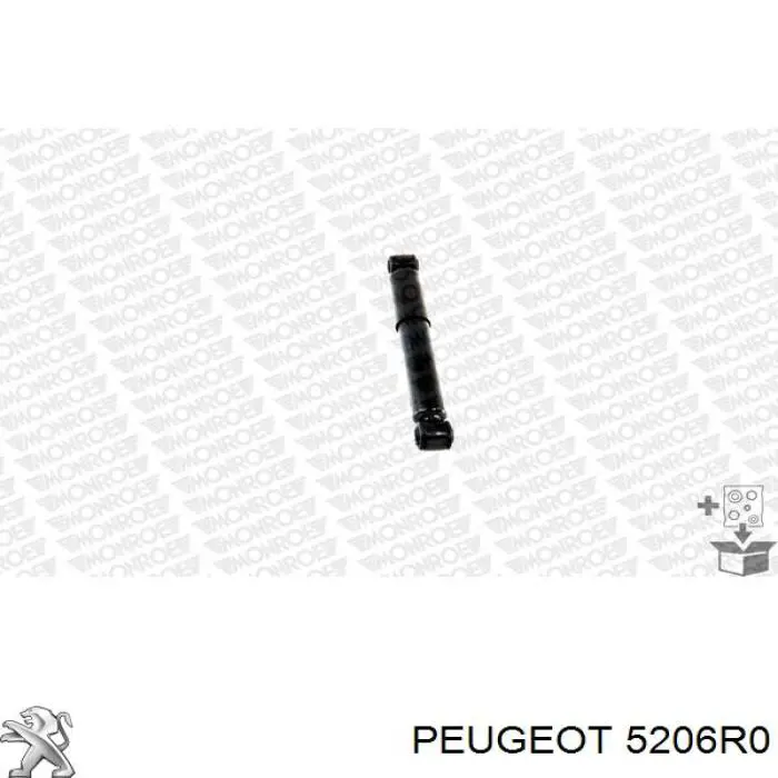 5206R0 Peugeot/Citroen amortiguador trasero