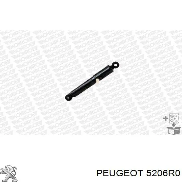 Comprar 5206R0 Peugeot/Citroen Amortiguador trasero