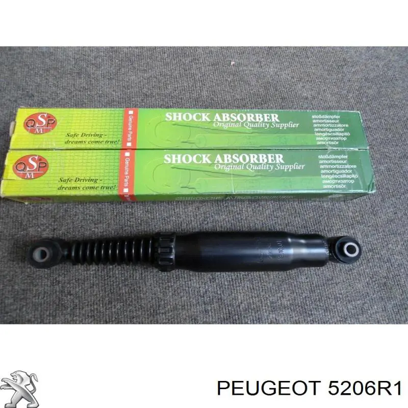 Comprar 5206R1 Peugeot/Citroen Amortiguador trasero