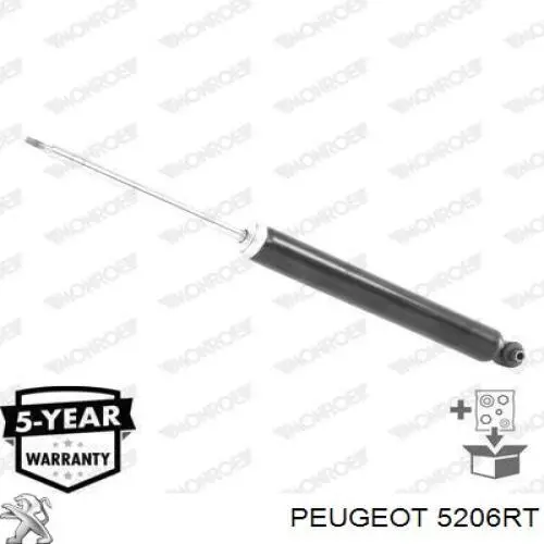 Amortiguador trasero Peugeot/Citroen 5206RT precio, desde 38,46 EUR