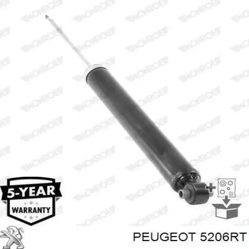 Comprar 5206RT Peugeot/Citroen Amortiguador trasero