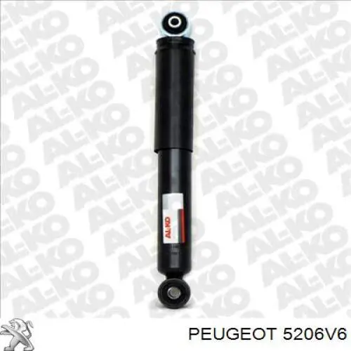 5206v6 Peugeot/Citroen amortiguador trasero