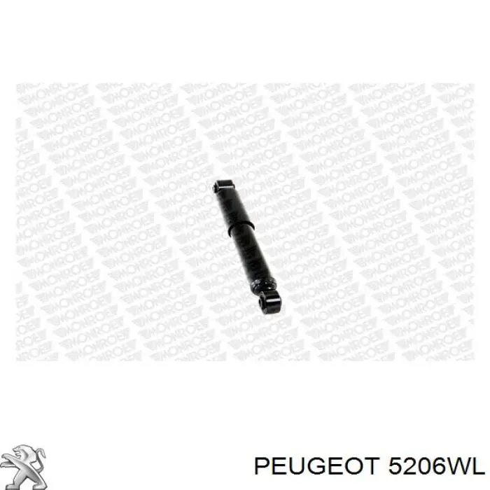 Comprar 5206WL Peugeot/Citroen Amortiguador trasero