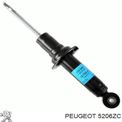 Amortiguador trasero Peugeot/Citroen 5206ZC precio, desde 53,72 EUR
