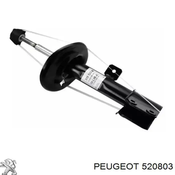 520803 Peugeot/Citroen Amortiguador frontal izquierdo