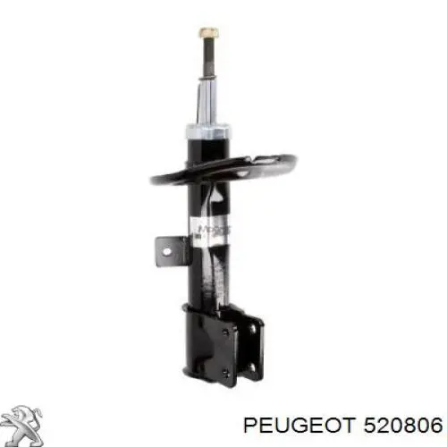520806 Peugeot/Citroen amortiguador delantero derecho